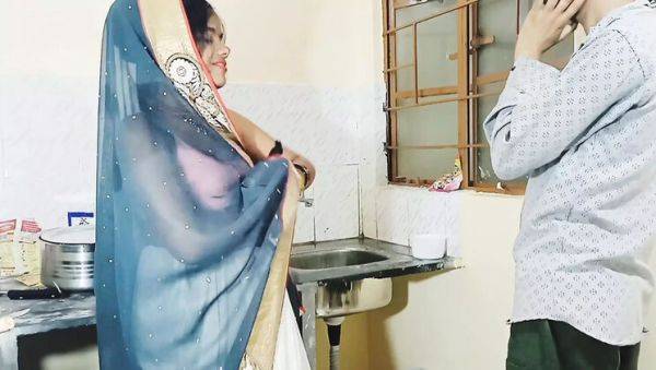 Hot Indian Aunty Vija Romantic Kitchen Sex - Full HD Homemade XXX Video - xxxfiles.com - India on poweredporn.com