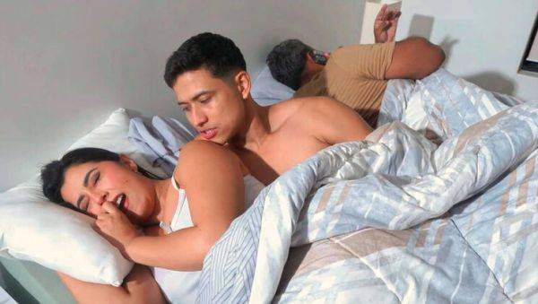 Hot Colombian MILF Angel Cruz Fucks Her StepSon Hard - Big Tits, Blowjob & Cum in Mouth - veryfreeporn.com - Colombia on poweredporn.com