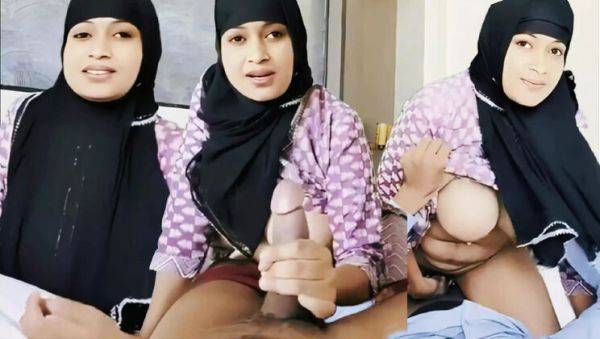 Indian Hijabi Fatima First Time Hotel Sex - Big Tits Teen Creampie for Boyfriend - porntry.com - India on poweredporn.com