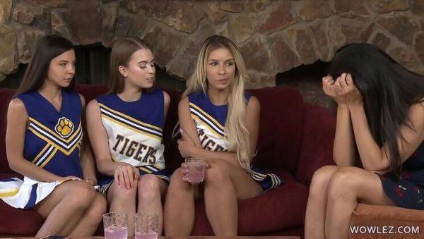 Reagan Foxx Step Mom Lesbian Sex with Cheerleader - Pussy Licking & Face Sitting - xxxfiles.com on poweredporn.com