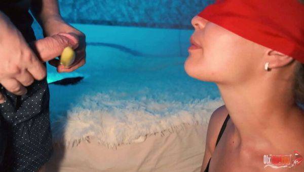 Naughty Stepmom Tricked Into Tasting Step Son's Cock - Guess The Flavor Game! - veryfreeporn.com on poweredporn.com