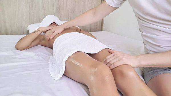 Hot Latina Teen Gets Huge Dick After Sensual Massage - PornGuider - xxxfiles.com - Britain - Colombia on poweredporn.com