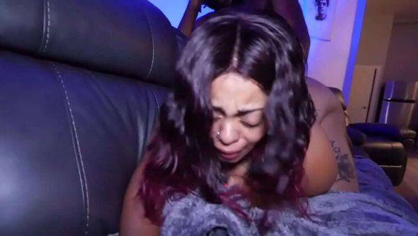 Big 11 Inch BBC Stretches Tight Ass in Doggystyle - Elijah Woodz & Mayalewinsky - xxxfiles.com on poweredporn.com