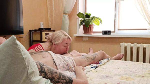 Thick Cum Swallowed by Cum-Hungry Russian MILF - Deep Throat Blowjob & Mouthful of Sperm - veryfreeporn.com - Russia on poweredporn.com