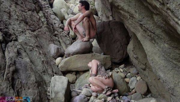 Blonde Cave Girl Gets Her Holes Destroyed by Big Cock in Wild Outdoor Fuck - veryfreeporn.com on poweredporn.com