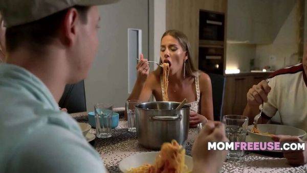 Identical Stepmom Twins Freeuse - Hot MILF Threesome with Raul Costa - porntry.com on poweredporn.com