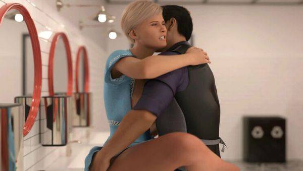 Christian Fucks Vivian in Public Restroom - Hot Cheating Wife with Big Tits - Full HD Uncensored - veryfreeporn.com on poweredporn.com