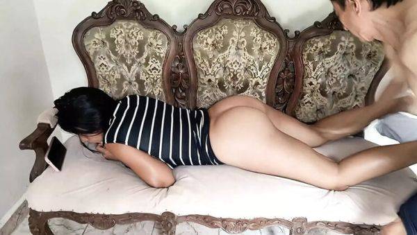 Busty Stepmom Fucked Hard - Big Ass Latina Takes My Cum - veryfreeporn.com - Venezuela - Ecuador on poweredporn.com