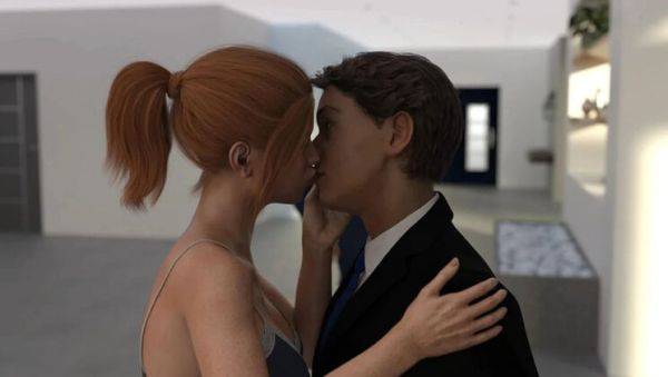 Stepbrother's Wife Jennifer Kisses John in Front of Alan - Full HD 3D Sex Scene - xxxfiles.com - Usa on poweredporn.com