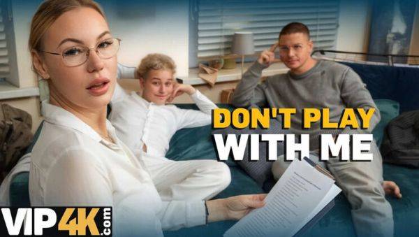 Blonde MILF Teacher Fucks 2 Students in Hot Threesome - Anal & Stockings - veryfreeporn.com on poweredporn.com