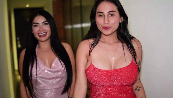 Hot Colombian Sluts Jenifer Play & AlejandraPalacios Suck and Fuck for Cash in Medellin - Big Tits, Big Ass, Blowjob - veryfreeporn.com - Colombia on poweredporn.com