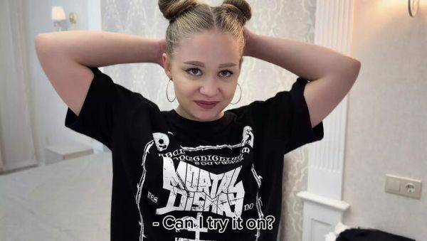 Hot Russian Teen 18yo Fucks Hard with Big Cock - Homemade Doggy Style & Blowjob - porntry.com - Russia on poweredporn.com