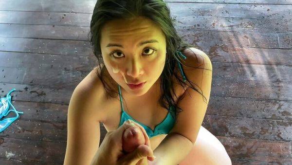 Public Pool Sex with College Teen - Blowjob & Facial Outdoor (Sukisukigirl & Andy Savage) - porntry.com on poweredporn.com