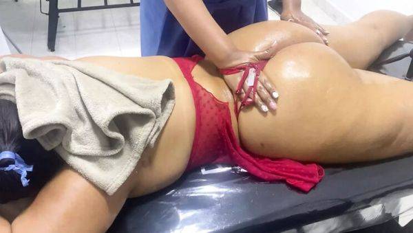 Thong Busting Off Huge Latina Ass - Homemade Anal Fuck - veryfreeporn.com - Colombia on poweredporn.com