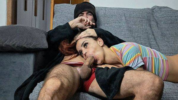 Step Sister Rides My Cock For A Risky Creampie - Redhead Teen POV - veryfreeporn.com - Brazil on poweredporn.com