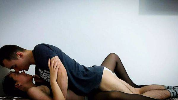 Amateur Teen GF Invites Me Over For Hot Hardcore Sex - Tight Pussy Missionary & Cumshot - veryfreeporn.com on poweredporn.com