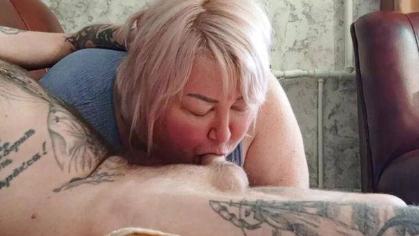 Hot Russian MILF Neighbor Sucks Hard Cock & Swallows Cum - Zona901 - veryfreeporn.com - Russia on poweredporn.com