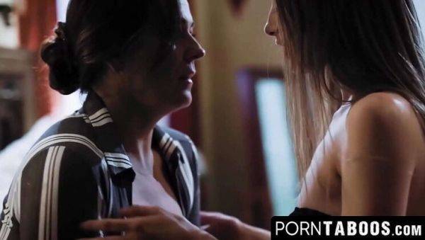 Busty MILF Elexis Monroe & Teen Daughter Threesome - Taboo Sex with John Strong - xxxfiles.com on poweredporn.com