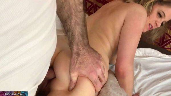 Blonde Slut Erin Electra Gets Surprise Anal Creampie While Paying Rent - veryfreeporn.com on poweredporn.com