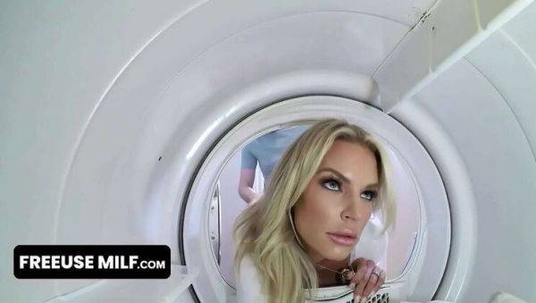 Busty Blonde Stepmom Rachael Cavalli Gets Freeused By Lucky Stud - Hardcore Stepfamily Threesome - xxxfiles.com on poweredporn.com