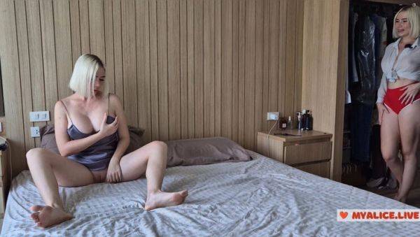 Step Sister Caught Playing With Pussy & Masturbating - Big Tits Ukrainian Amateur - veryfreeporn.com - Ukraine on poweredporn.com