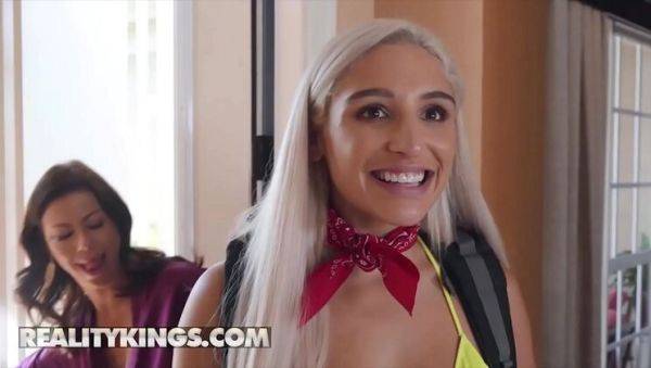 Hot MILF Alexis Fawx Shares Hubby with Thicc Latina Abella Danger - Reality Kings Threesome - porntry.com on poweredporn.com