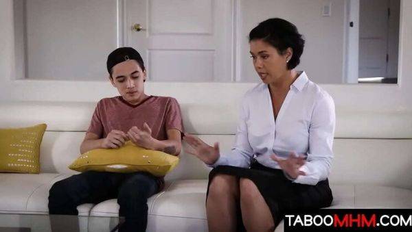 Hot MILF Dana Vespoli gets fucked hard by stepson Juan El Caballo Loco - xxxfiles.com on poweredporn.com