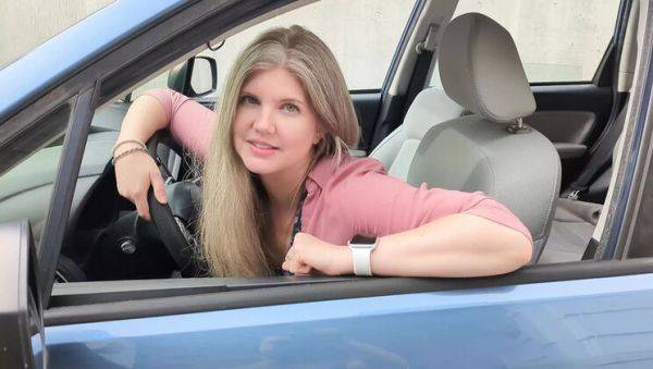 Hot Math Teacher Ginger Gives You a Blowjob in the Car - POV Creampie & Footjob - veryfreeporn.com on poweredporn.com