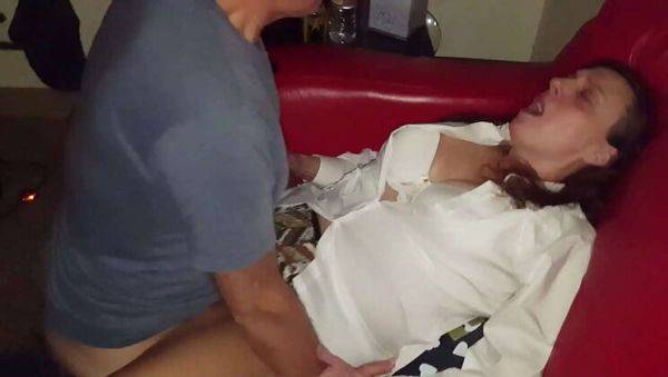 Amateur MILF Agness Gets Creampied While Cuck Hubby Watches - Homemade Threesome - xxxfiles.com on poweredporn.com