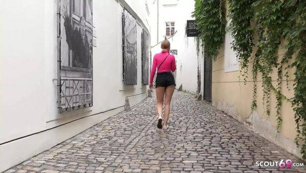 German Scout Picks Up Tiny PAWG Teen Sandra Zee for Hot Street Fuck - veryfreeporn.com - Germany on poweredporn.com