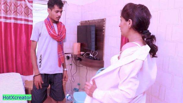 Hot Indian Threesome Sex - Desi Madam Fucked Hard by Two Guys! - xxxfiles.com - India on poweredporn.com