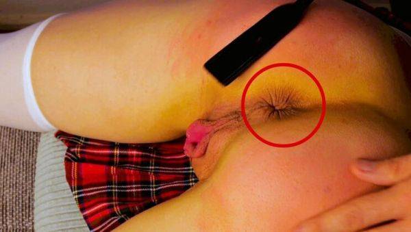 Naughty Schoolgirl Mia Gets Painful Pussy Spanking - Big Lips & Tight Hole Punished Hard - porntry.com - Germany on poweredporn.com