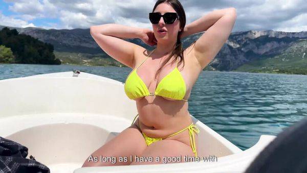 Brunette Babe Luna Doll Takes BBC on Boat - Hardcore Interracial Fuck in 4K - xxxfiles.com - France on poweredporn.com