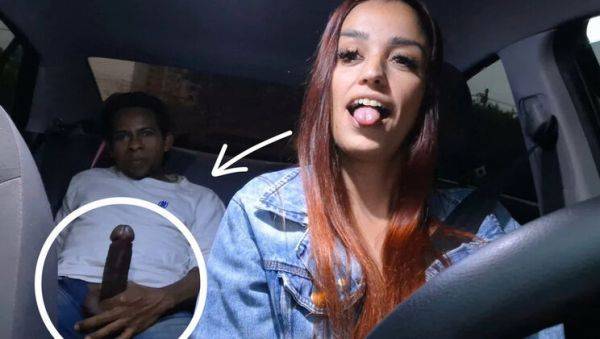 Hot Brazilian Redhead Gets Caught Jerking Off in Uber - Real Car Sex & Public Fuck! - veryfreeporn.com - Brazil on poweredporn.com