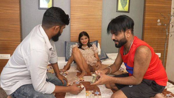 Desi Indian Wife Fucked Hard for Money - Full Night Sex with 8 Inch Cock - Creampie, Doggy & Cowgirl - porntry.com - India on poweredporn.com