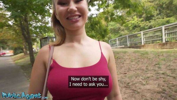 Hot Blonde Amalia Davis Fucks Raw With Martin Gun - Public Agent No Condom Sex - veryfreeporn.com on poweredporn.com