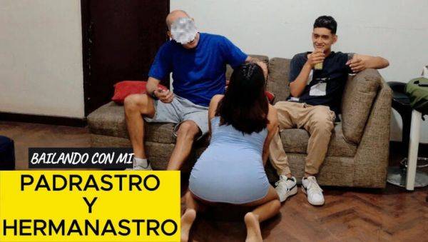 Hot 18yo Step Sister Threesome - Stepdad & Stepbrother Fuck Mayita Perv - porntry.com - Peru on poweredporn.com