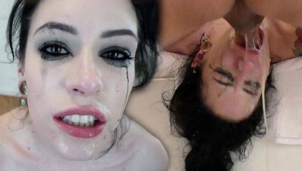 Anna De Ville Rough Facefuck & Deep Throat - Hardcore Gagging & Slapping - xxxfiles.com on poweredporn.com
