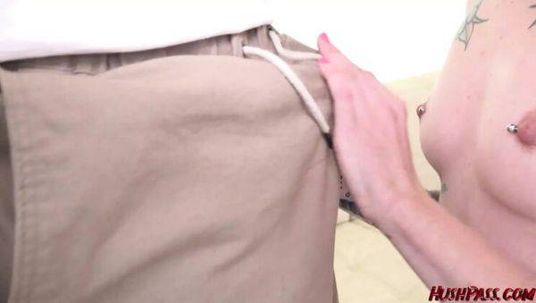 Ramona Marie First Time Porn - Horny Newbie Sucks Big Cock & Takes Facial - xxxfiles.com on poweredporn.com