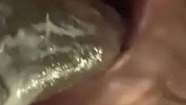 Queenj90 Deepthroats Big Black Cock - Homemade Blowjob & Cum Closeup - xxxfiles.com on poweredporn.com