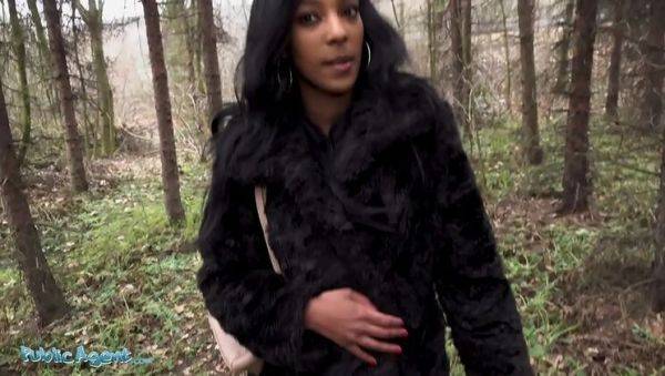 Public Agent Asia Rae Takes Big Cock Outdoors - Ebony British Babe Rides Hard - xxxfiles.com - Britain on poweredporn.com