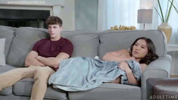 Hot Korean Stepsis Kimmy Kimm Teases Stepbro Parker Ambrose While Masturbating - veryfreeporn.com - North Korea on poweredporn.com