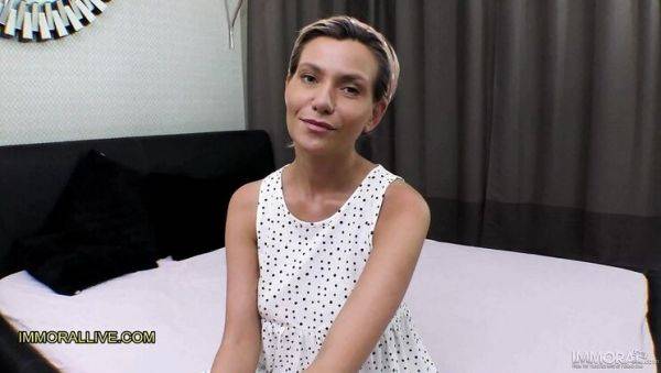 Petite Busty Stepmom Fucks Her Big Cock Son in Roman Style - Hot Taboo Anal - veryfreeporn.com on poweredporn.com