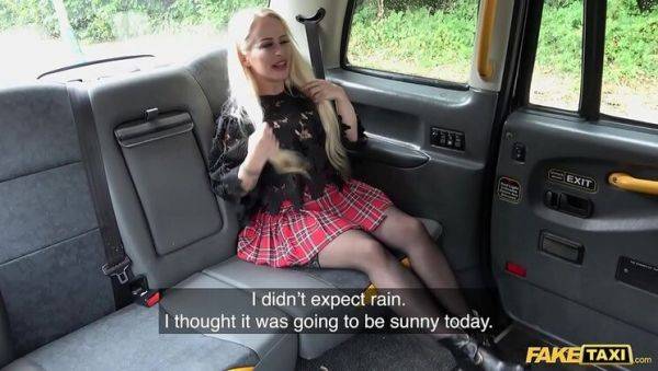 Fake Taxi Blonde MILF Petite Princess Eve Sucks & Fucks Big Cock POV - porntry.com - Britain on poweredporn.com