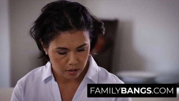 Busty MILF Dana Vespoli Fucks Stepson Juan El Caballo Loco in Taboo Family Bang - porntry.com on poweredporn.com