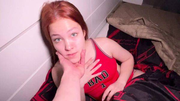 Hot Redhead Nicole Murkovski Gives Intense Blowjob in Homemade POV Sex Tape - porntry.com on poweredporn.com