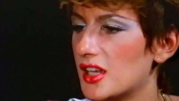 Blonde pornstar Sharon Mitchell deepthroats big cock for cum in mouth - porntry.com on poweredporn.com