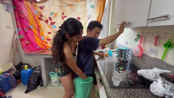 Busty Stepmom Jerks Off Watching Step Son Pound Neighbor's Tight Pussy - veryfreeporn.com - Mexico - Usa on poweredporn.com