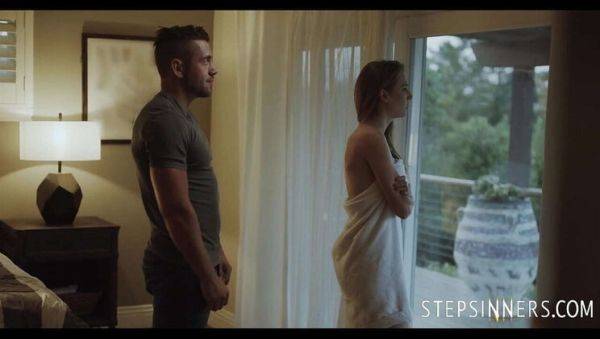 Skinny Step Sis Ashley Lane Pays Debt With Pussy To Step Bro - xxxfiles.com on poweredporn.com