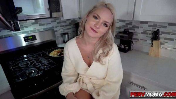 Blonde Stepmom Lisey Sweet Gets Horny and Fucks Step Son's Big Cock - veryfreeporn.com on poweredporn.com